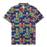 Рубашка x fergus all over print rayon short sleeve shirt 'multi-color' Vans, мультиколор - фото