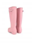 Сапоги резиновые высокие Hunter, розовый - фото 4
