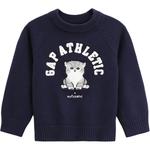 Топ Mofusand для детей, возраст 3-7 лет GAP, синий - фото