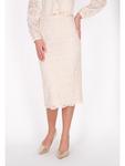 Юбка до колена faina, кремовый - фото 3