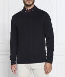 Свитер мужской Joop! Jeans вязаный с круглым вырезом, синий - фото