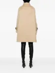 Тренч со складками Sacai, бежевый - фото 4