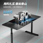 Компьютерный стол PSEAT 140 см матовый черный - фото 5