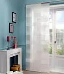 Панельная штора - 60 x 245 см - Кремовый - Полиэстер - фото 2