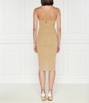 Платье Elisabetta Franchi, бежевый - фото 4