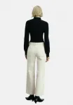 Расклешенные джинсы Mango, Off-White - фото