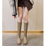 Сапоги женские желтый Ouumeis - фото 4