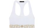 VERSACE Спортивный бюстгальтер Greca Border 'Optical White' - фото