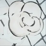 CHANEL Шёлковый шарф женский белый, White - фото 7