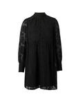 Платье-рубашка YAS LINARO, черный - фото