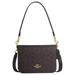 COACH Кожаная сумка через плечо - фото