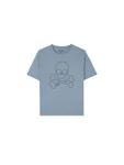 Рубашка Scalpers Magic Skull, цвет Blue/Dusty blue - фото