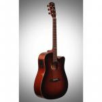 Акустическая гитара Alvarez MDA66CESHB Masterworks Dreadnought Acoustic-Electric Guitar, Sunburst - фото 4