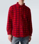 Рубашка из кашемира в клетку г-на Янга Arch4, Red Check - фото 3