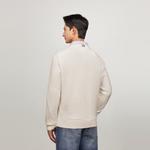 Хлопковый свитер Tommy Hilfiger, Ecru Ybi - фото 13