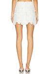 Мини-юбка Mattie Tularosa, white - фото 4