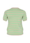 Футболка Kaffe Curve STRIPED, Feather Gray Mel Green/Green - фото 6