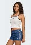 Adidas Originals Топ 'SLIM MINI RIB TANK' в цвете Off White - фото 2