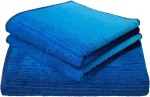 Набор полотенец Dyckhoff "Colori" (3 шт.), синий - фото