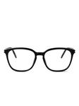 Saint Laurent Eyewear square-frame очки, черный - фото