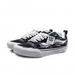 Vans Knu Skool Abrasion Resistant Low top Skateboard Shoes Unisex Blue - фото 4