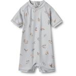 Купальник WHEAT, светло-синий - фото