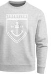 Neverless Свитшот 'Brooklyn Anker' в сером цвете - фото 6