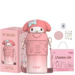 Термочашка Hello Kitty Sanrio, Coolomi thermos cup + coaster - фото 8