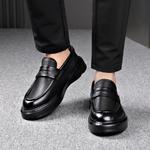 Повседневные туфли мужские черные LUOMAIKE - фото 7