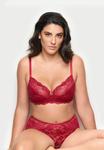 Бюстгальтер Yamamay Underwired bra, Ruby Floral/Dark Red - фото 5