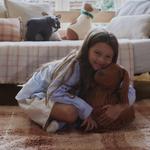 Ковер Lorena Canals, 140 x 191 см, Washable Tartan Rose - фото 4