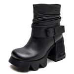 Ботильоны женские Mata, коричневый - фото 6