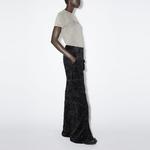 Вельветовые карго-брюки Acne Studios, черные - фото 5