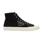 Кроссовки Prada Wheel Vulc High 'Black Ivory', черный - фото