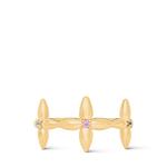 Кольцо с подписью Луизетты Louis Vuitton, золотой - фото