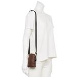 Ameri Кожаная универсальная сумка для аксессуаров из кожи Ameri Leather, цвет Dark Brown - фото 4