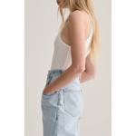 Боди Rianne High Neck Racerback в белом цвете AGOLDE - фото 3