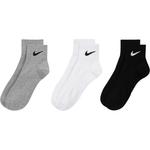 Унисекс носки Nike до середины икры, 6 пар (2 черных+2 белых+2 серых) - фото 2