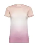 Футболка с градиентным эффектом Silvian Heach, розовый - фото