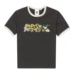 Женская футболка Yarnhill Ringer Element, черный - фото 6