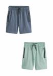 Шорты LIGHT WEIGHT 2 PACK-REGULAR FIT Next, синий - фото