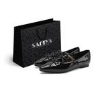 SAFIYA Бежевые балетки Mary Jane, цвет Beige - фото 3