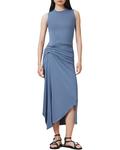 Платье AllSaints Rivi, цвет Flint Stone Blue - фото