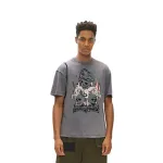 Футболка унисекс выцветшая черная Acne Studios, черный - фото 5