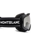 Montblanc лыжная маска с логотипом, черный - фото 2