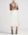 Юбка миди Sacai, айвори - фото 3