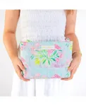 Сумка Floral Quilted Pouch EVELYN & KATE, розовый - фото 6