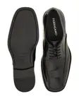 Туфли дерби с декоративной строчкой Ferragamo, черный - фото 4