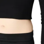 Топ с логотипом, вышитым на джерси Marine Serre, черный - фото 5