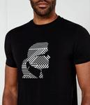 Футболка Karl Lagerfeld Regular Fit, черный / белый - фото 4